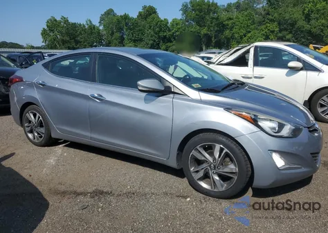 2016 Hyundai Elantra Se from USA, damaged, VIN 5NPDH4AE9GH674897